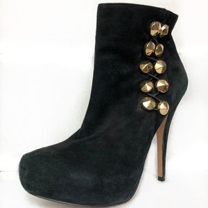 Vince Camuto Women’s Black Suede Ankle Boots